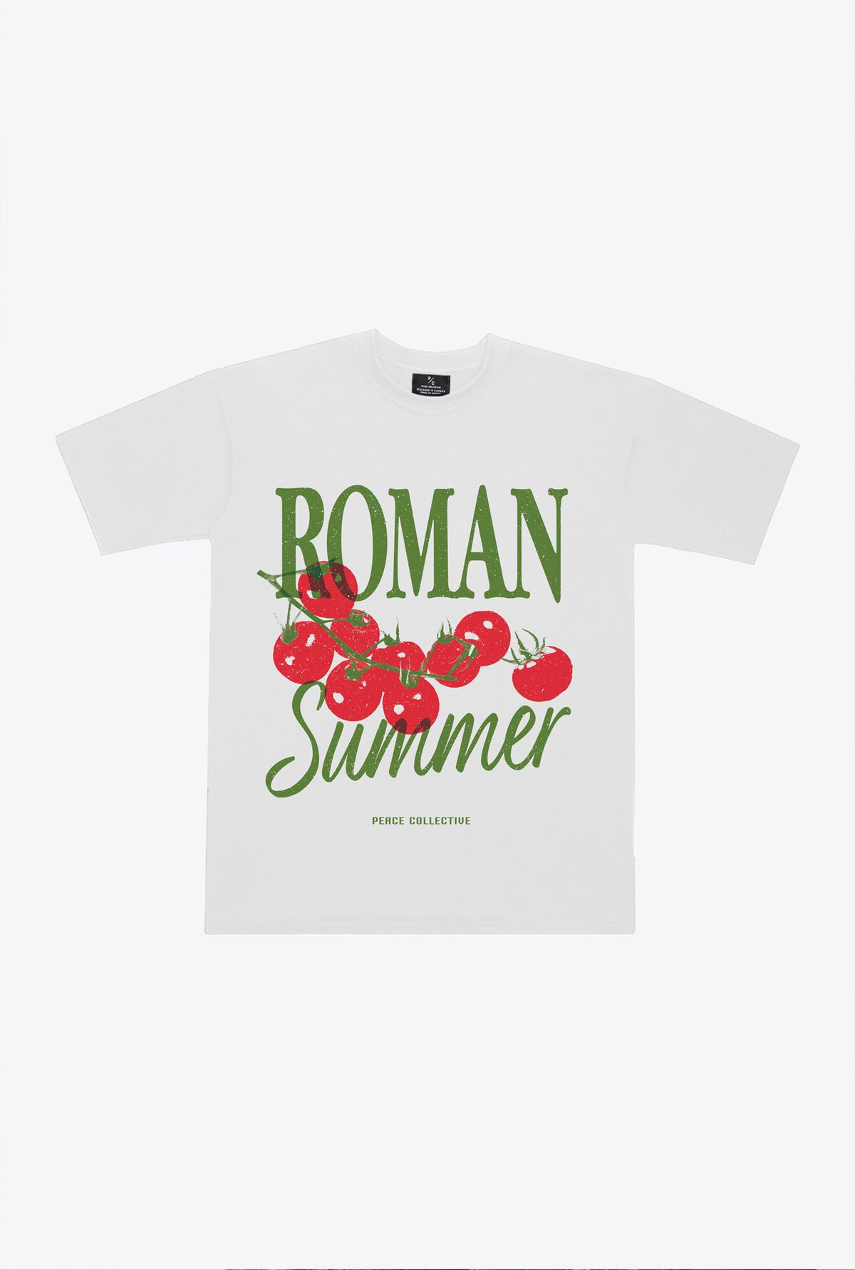 Roman Summer Heavyweight T-Shirt - White