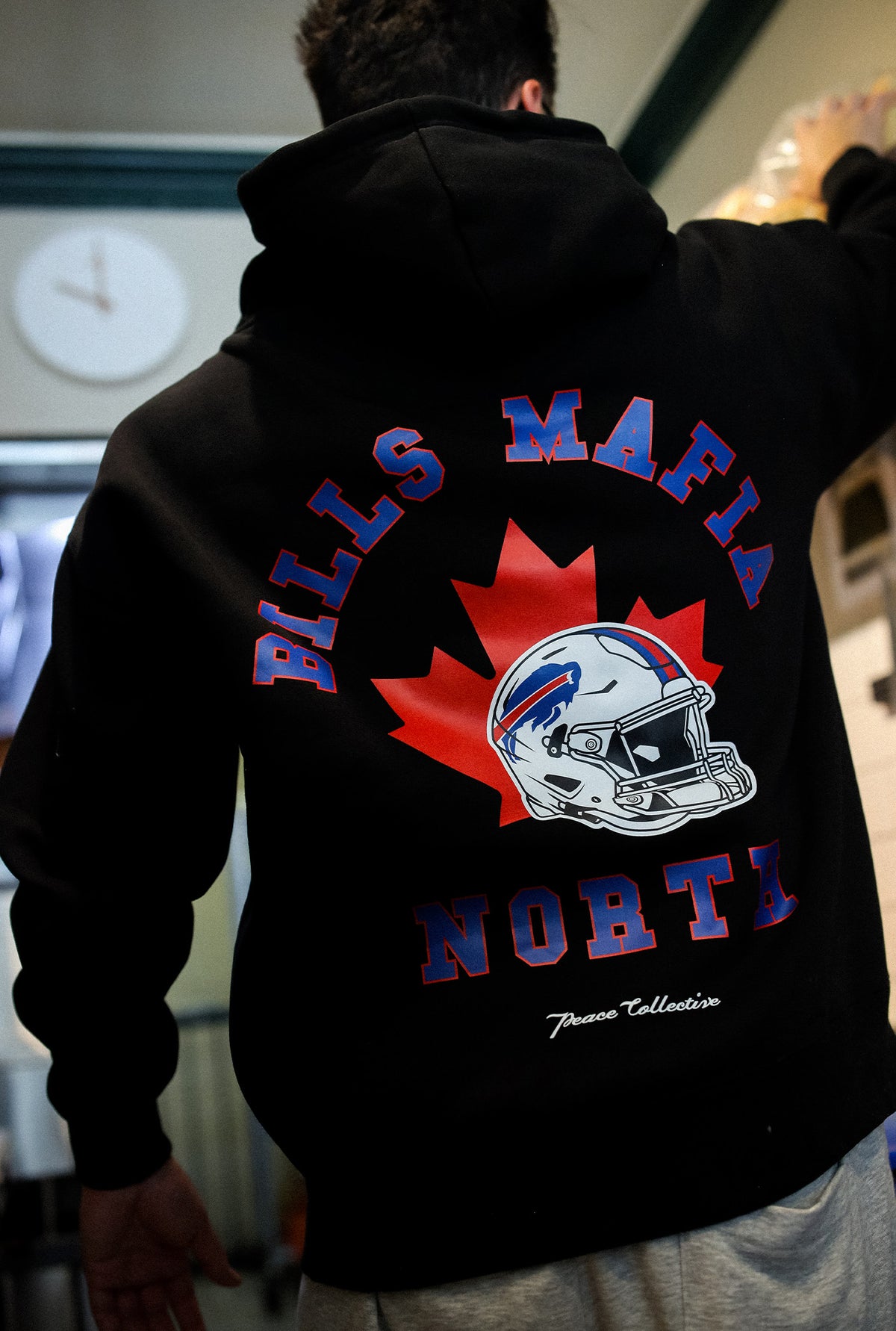 Buffalo Bills Mafia North Heavyweight Hoodie - Black