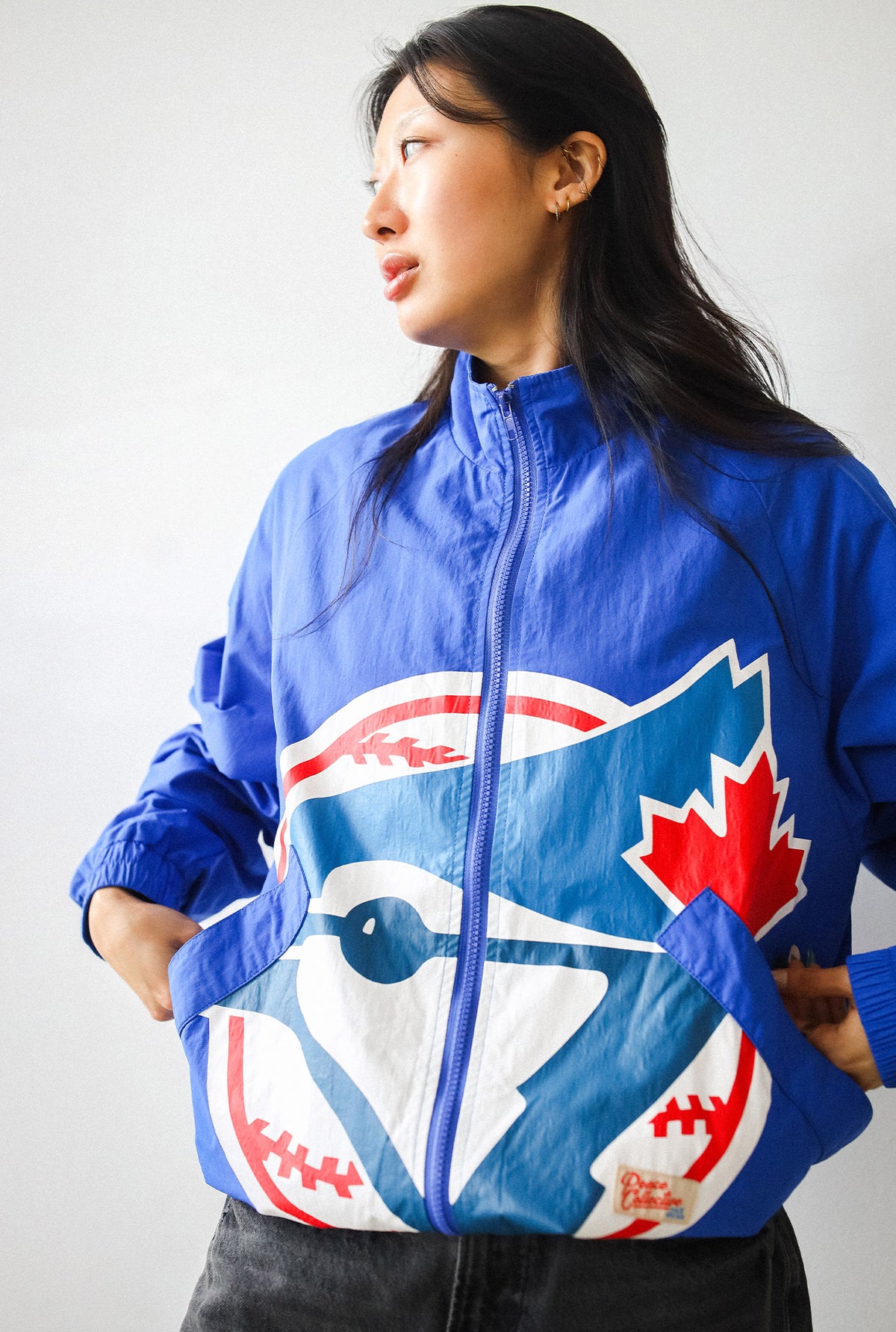Toronto Blue Jays Cooperstown AOP Windbreaker - Royal