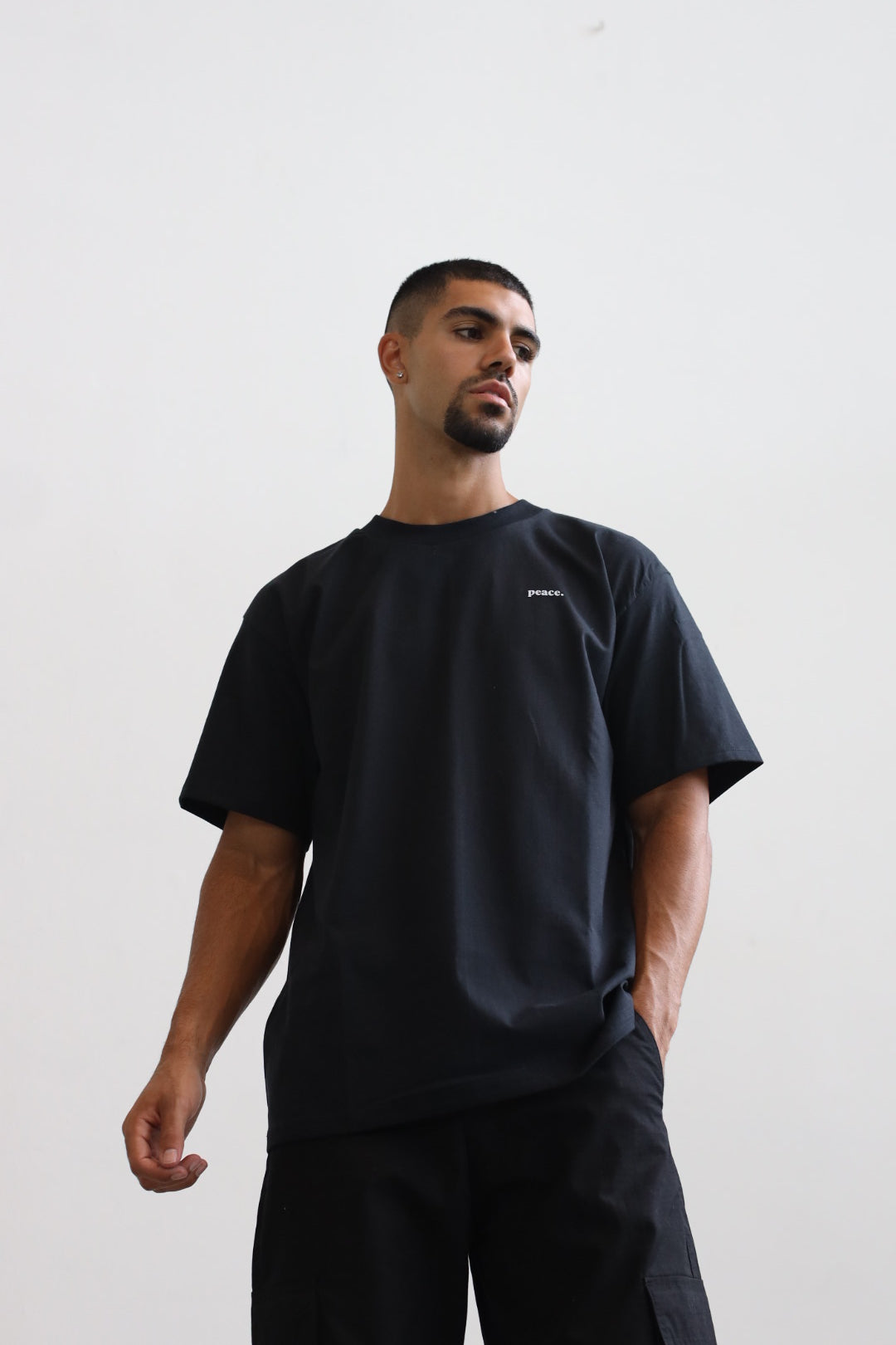 Peace Basics Heavyweight T-Shirt - Black