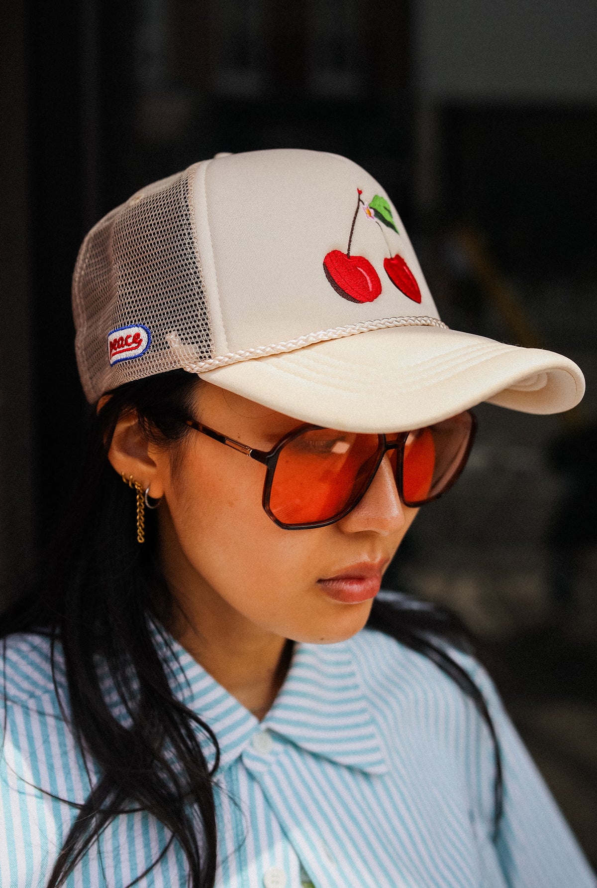 North American Road Trip Trucker Hat - Ivory