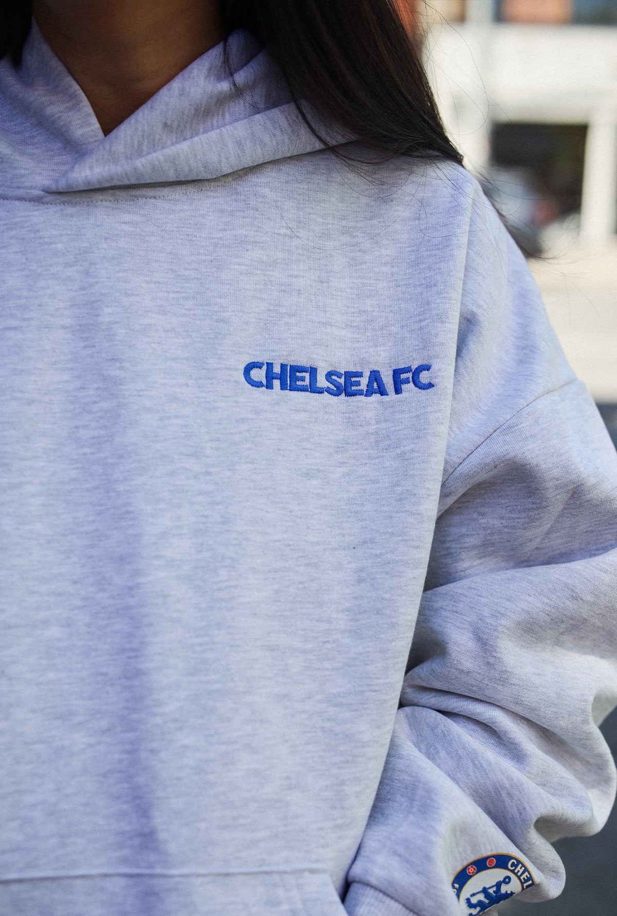 Chelsea FC Sudadera SuperHeavy™️ - Ceniza