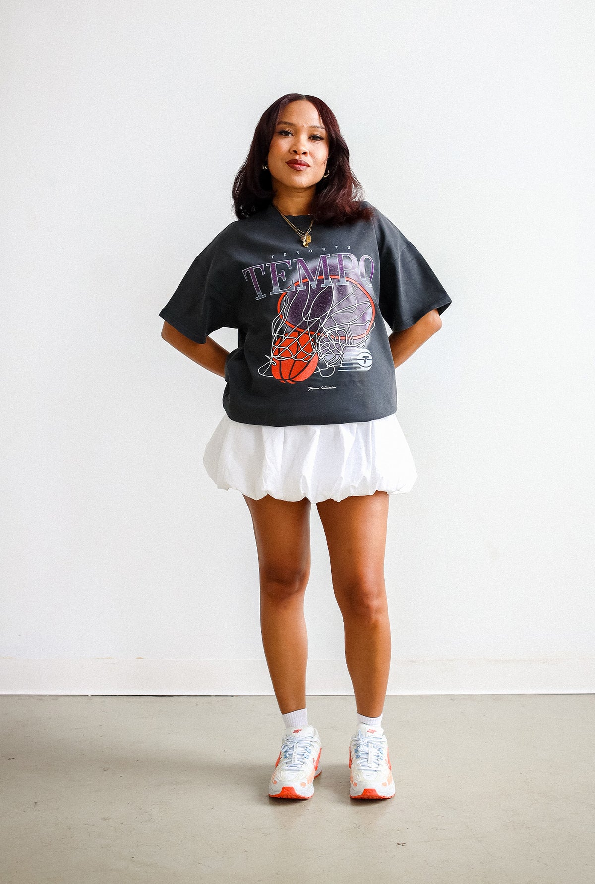 Toronto Tempo Heavyweight Garment Dyed T-Shirt - Black