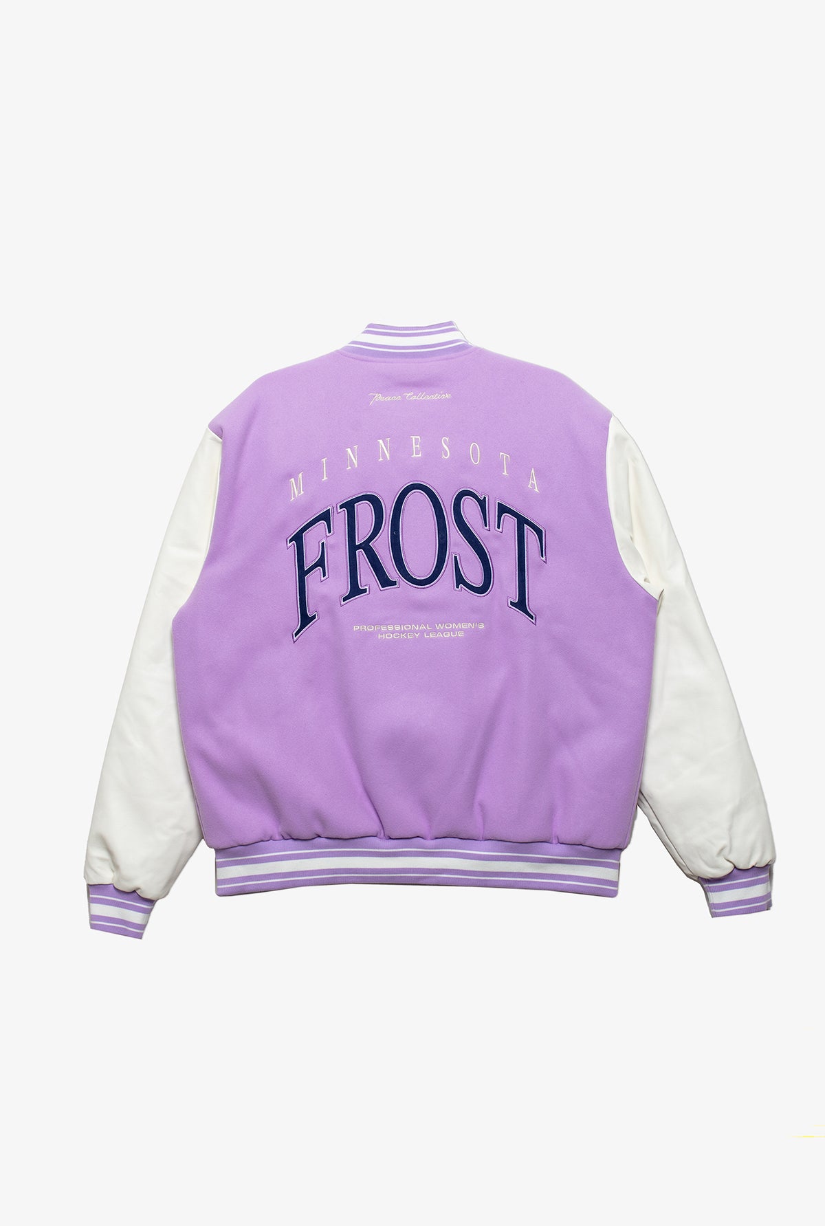 Minnesota Frost Letterman Jacket - Lavender