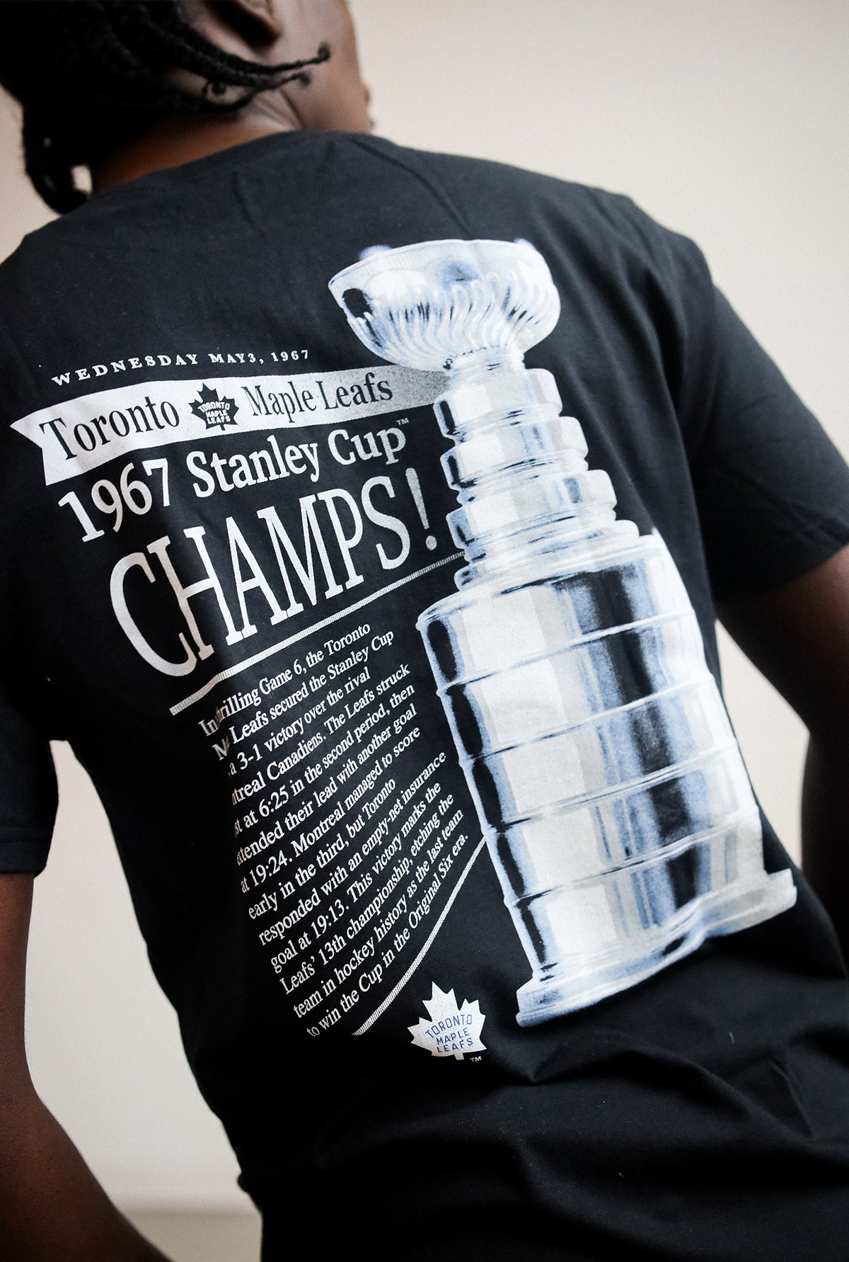 Toronto Maple Leafs Front Page T-Shirt