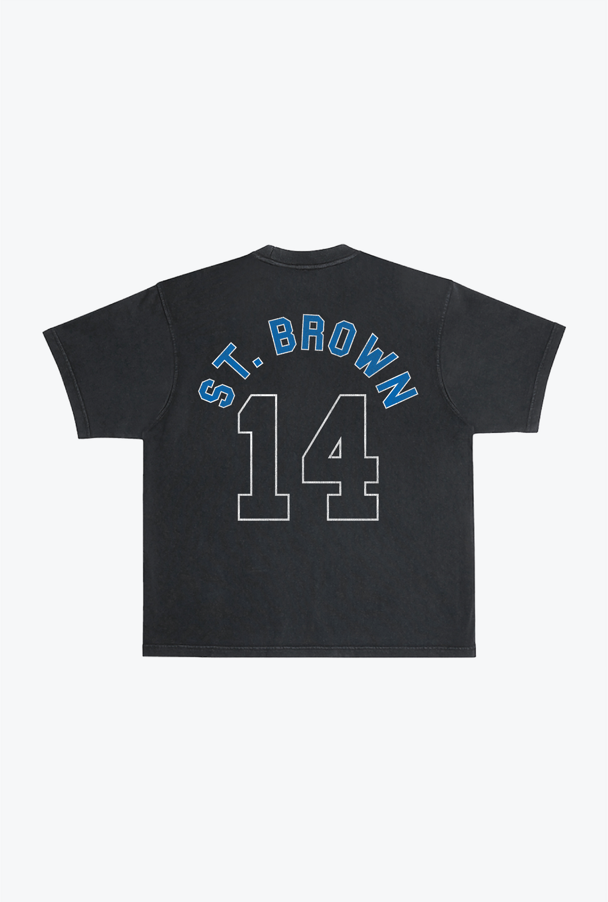 Amon-Ra St. Brown Heavyweight Garment Dyed T-Shirt - Black