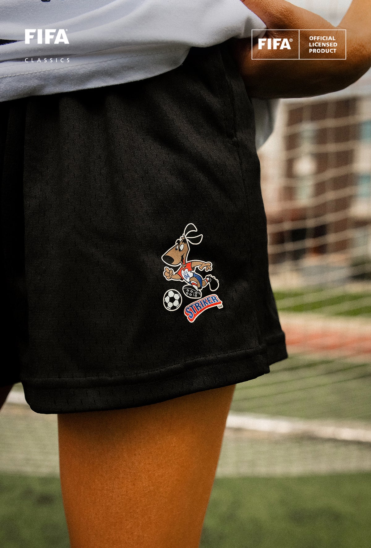 FIFA Weltmeisterschaft 1994 USA Mesh-Shorts - Schwarz