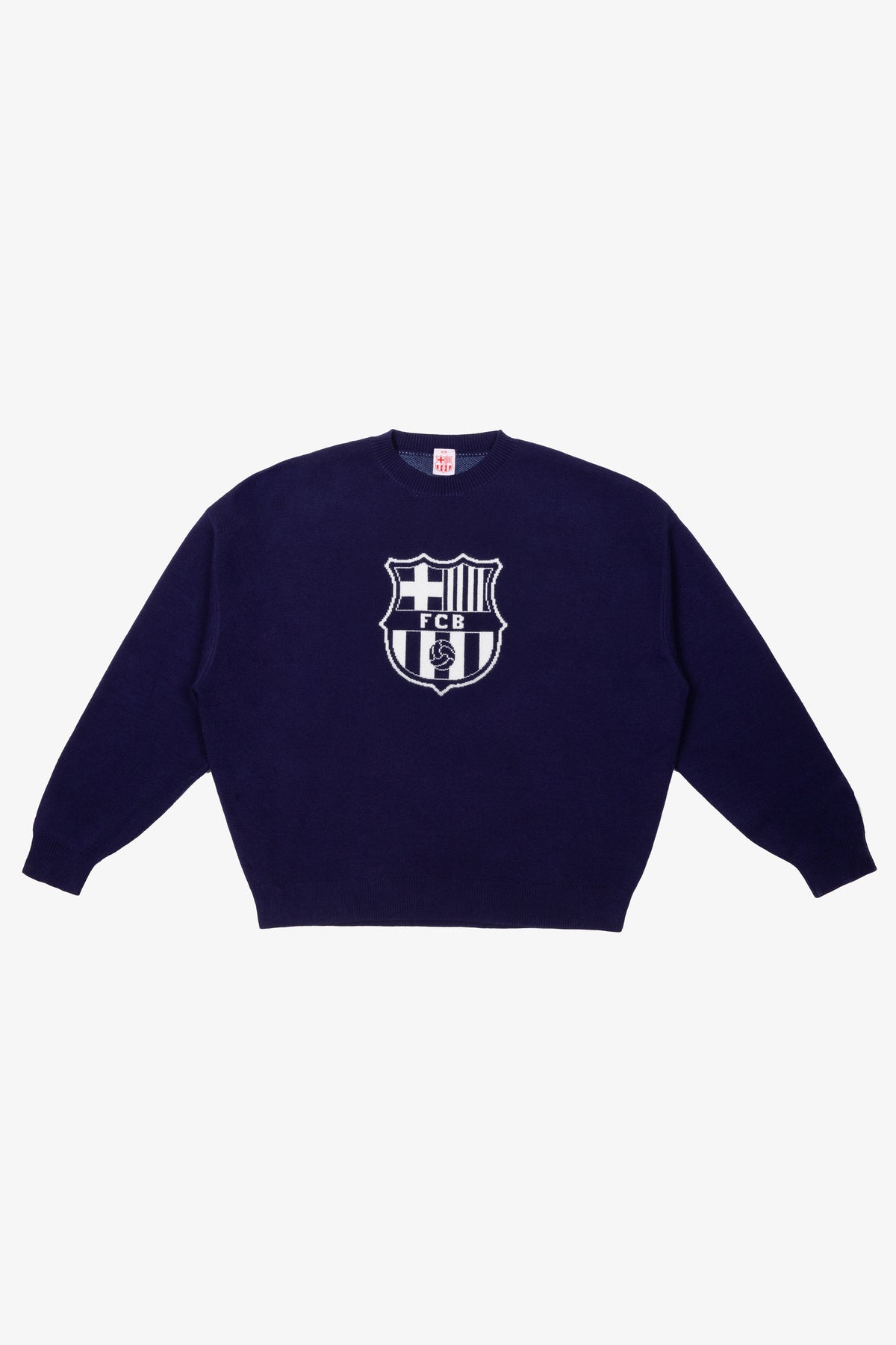 FC Barcelona Knit Sweater - Navy