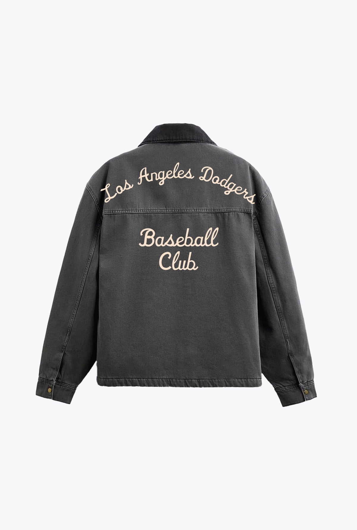 Los Angeles Dodgers Vintage Work Jacket - Black