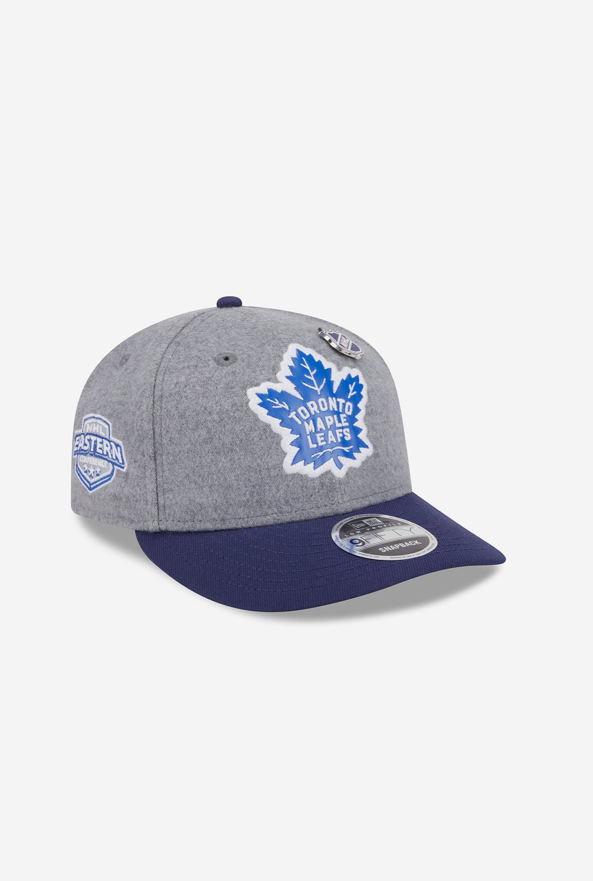 Toronto Maple Leafs Wool 9FIFTY Snapback - Grey