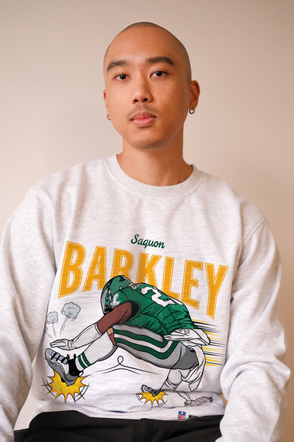 Saquon Barkley Crewneck - Ash