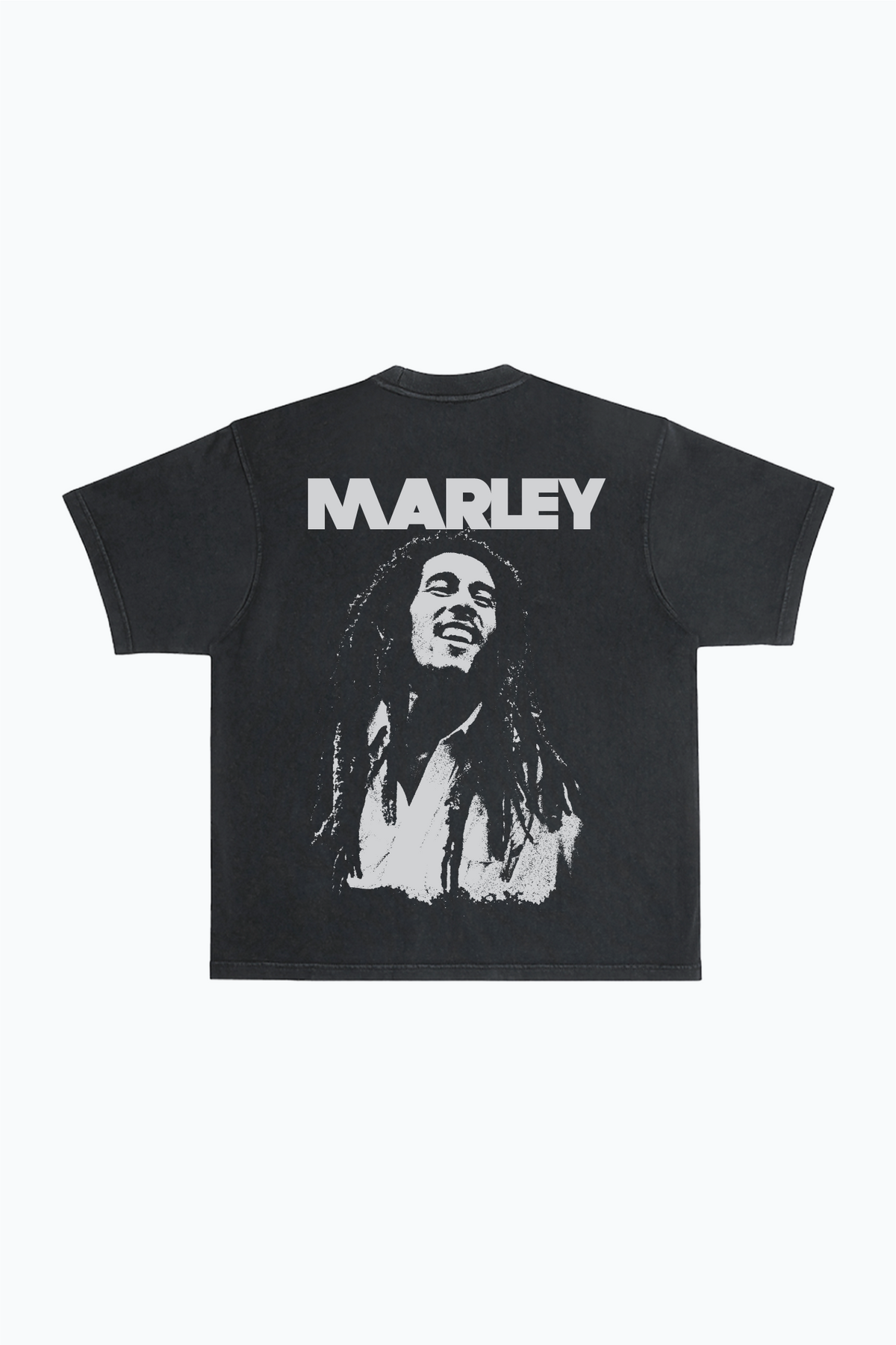 P/C x Bob Marley Every Little Thing Garment Dyed Heavyweight T-Shirt - Black