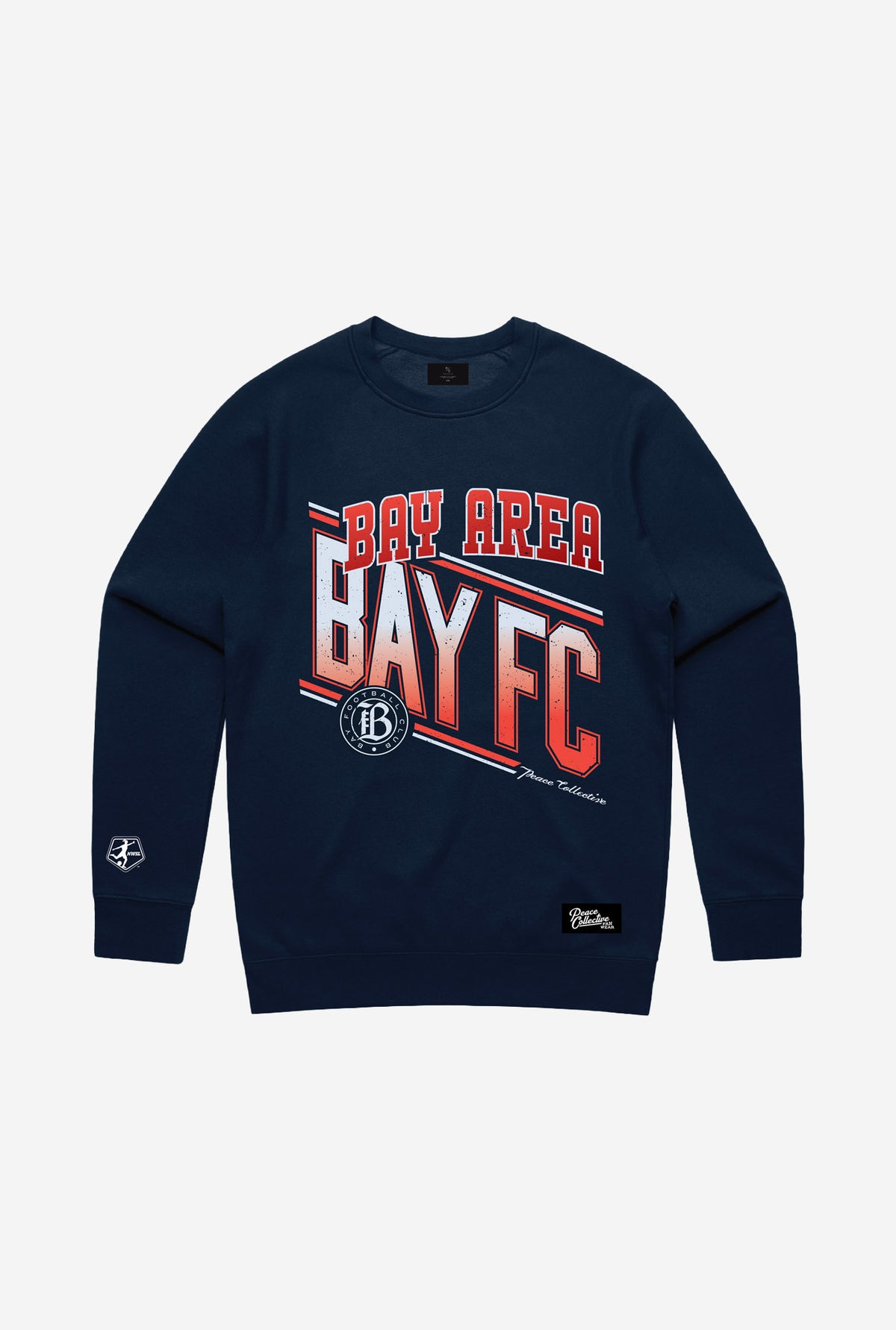 Bay FC Vintage Crewneck - Navy