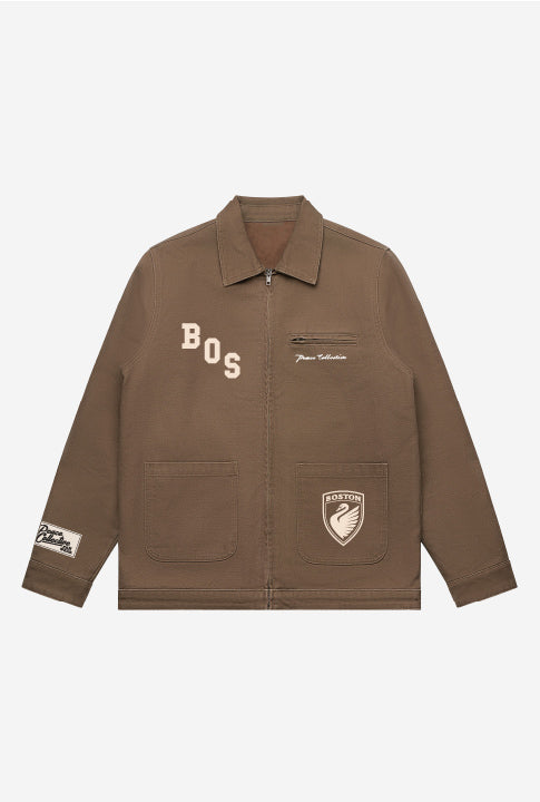 Boston Legacy FC Work Jacket - Walnut