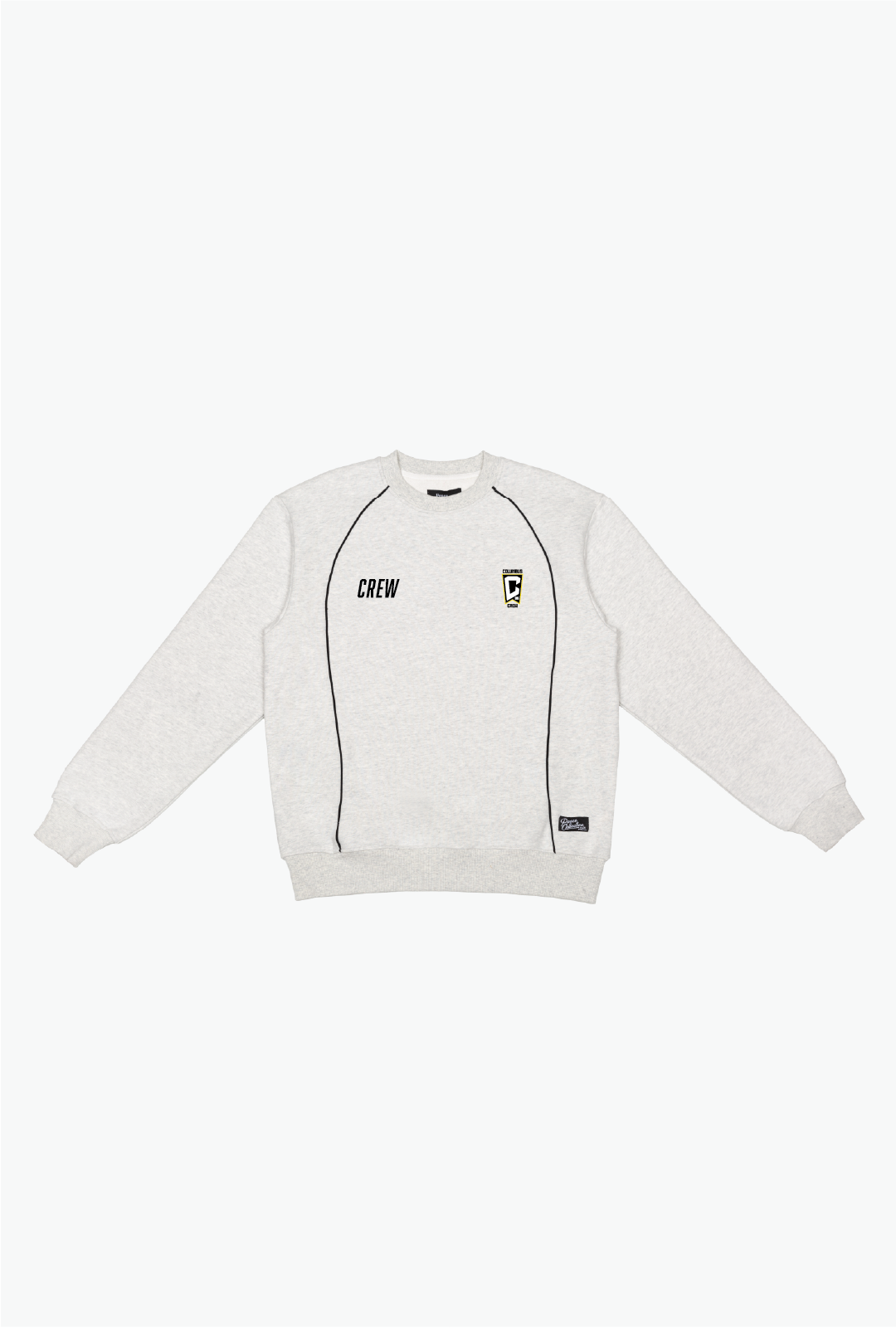 Columbus Crew Heavyweight Piping Crewneck - Ash