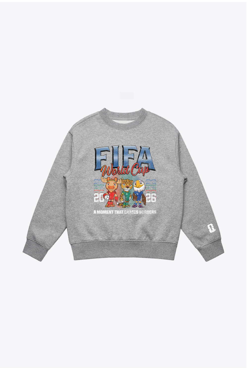 FIFA World Cup 2026™ Mascots Kids Crewneck - Grey