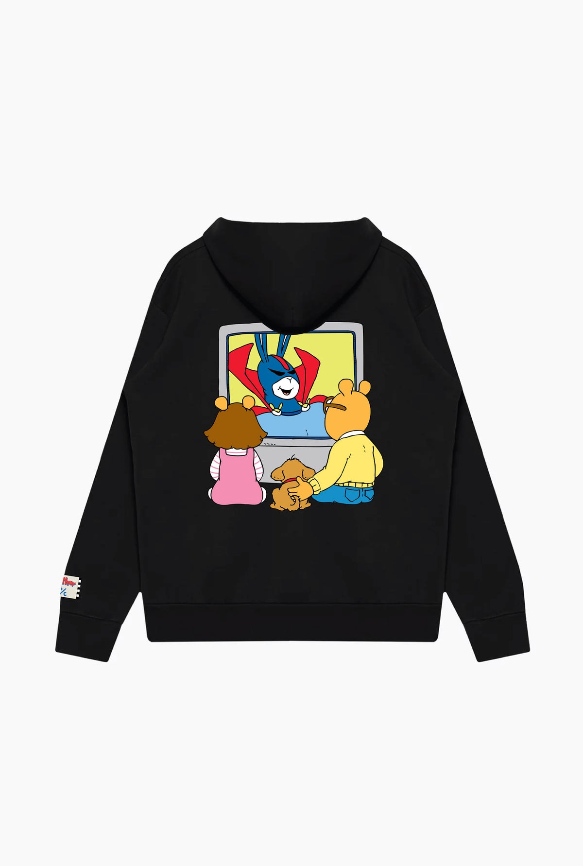 P/C x Arthur Bionic Bunny Heavyweight Hoodie - Black
