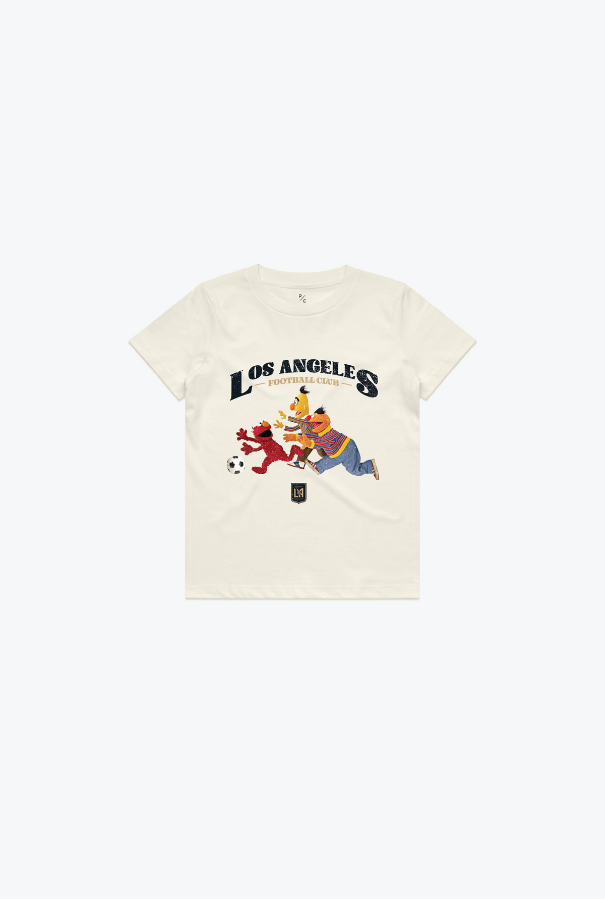 Los Angeles FC x Sesame Street Chase Kids T-Shirt - Ivory