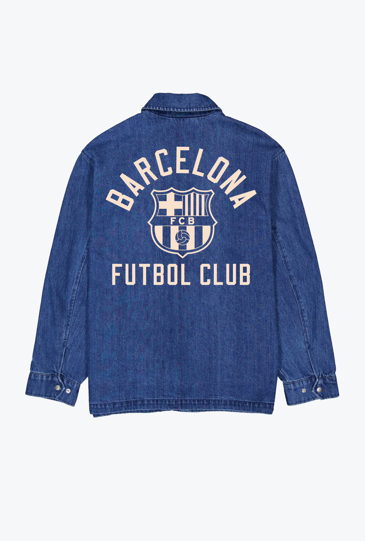 FC Barcelona Coach Jacket - Denim