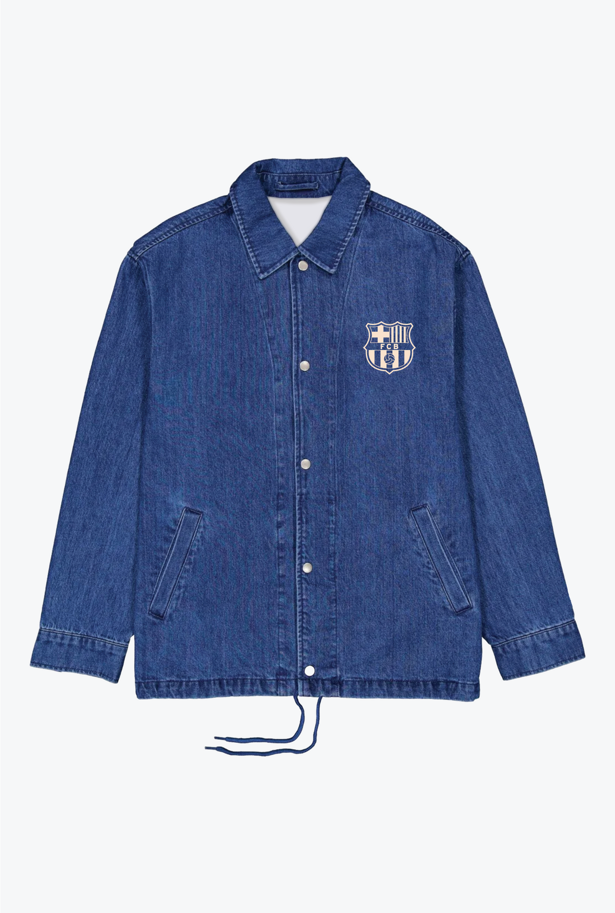 FC Barcelona Coach Jacket - Denim