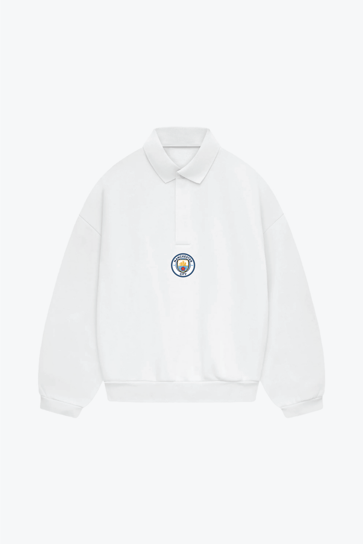 Manchester City Oversized Rugby - White
