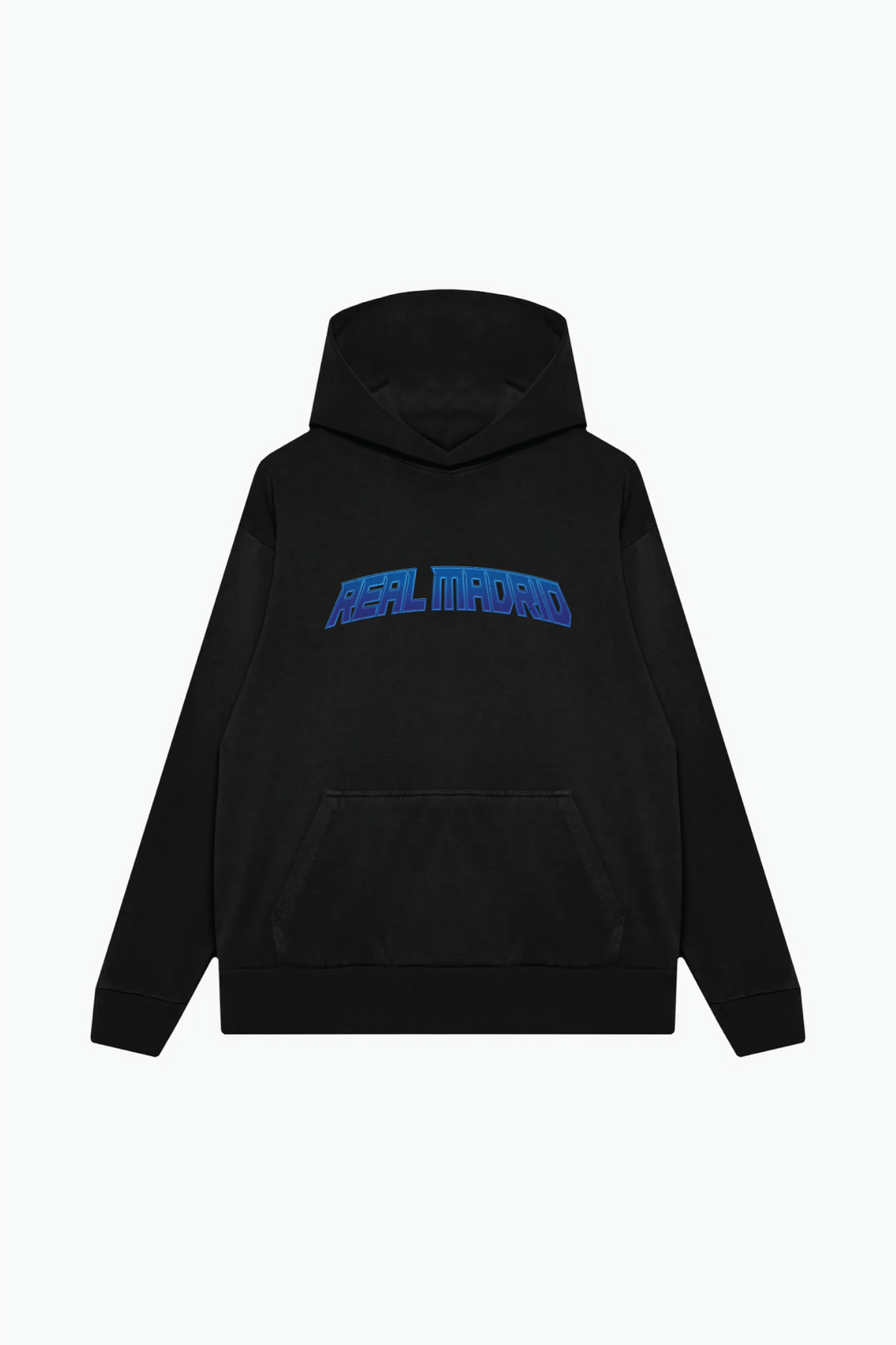Real Madrid Heavyweight Hoodie - Black