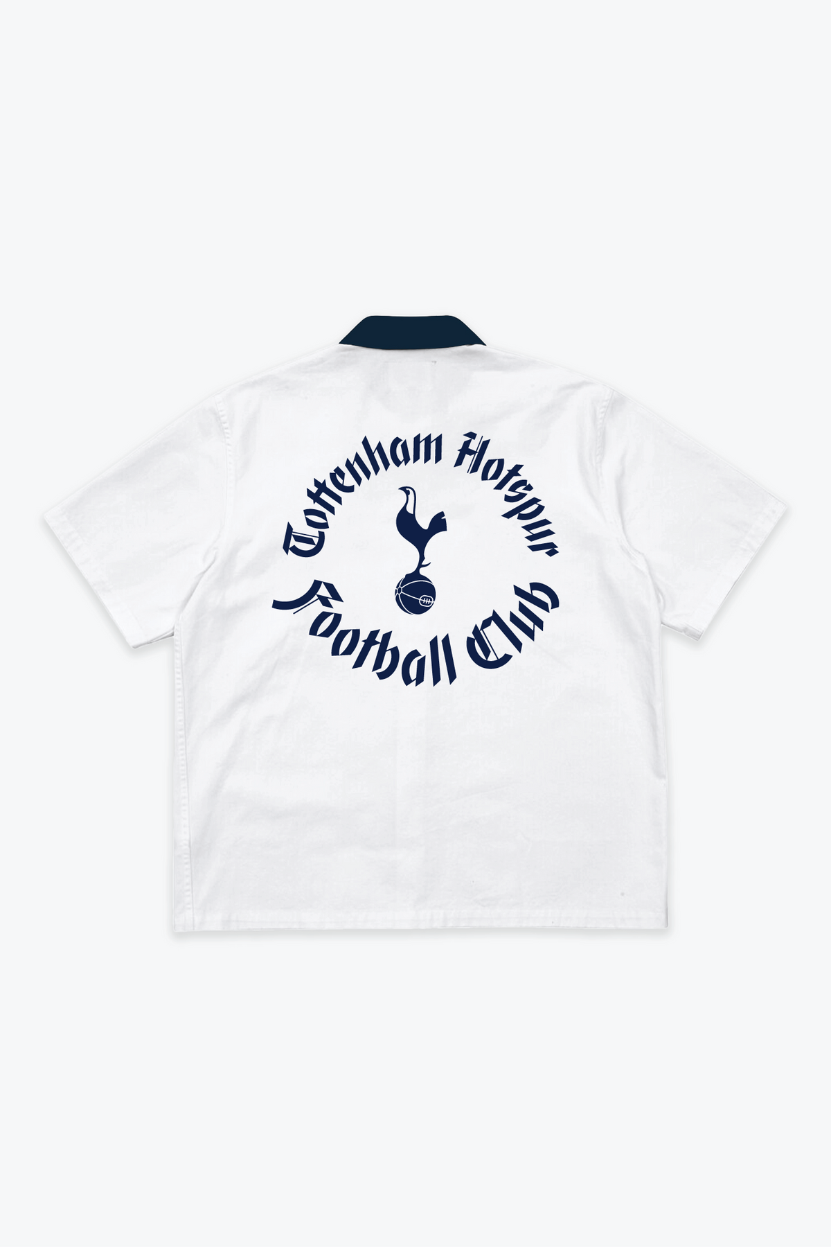 Tottenham Hotspur F.C Short Sleeve Button-Up - White