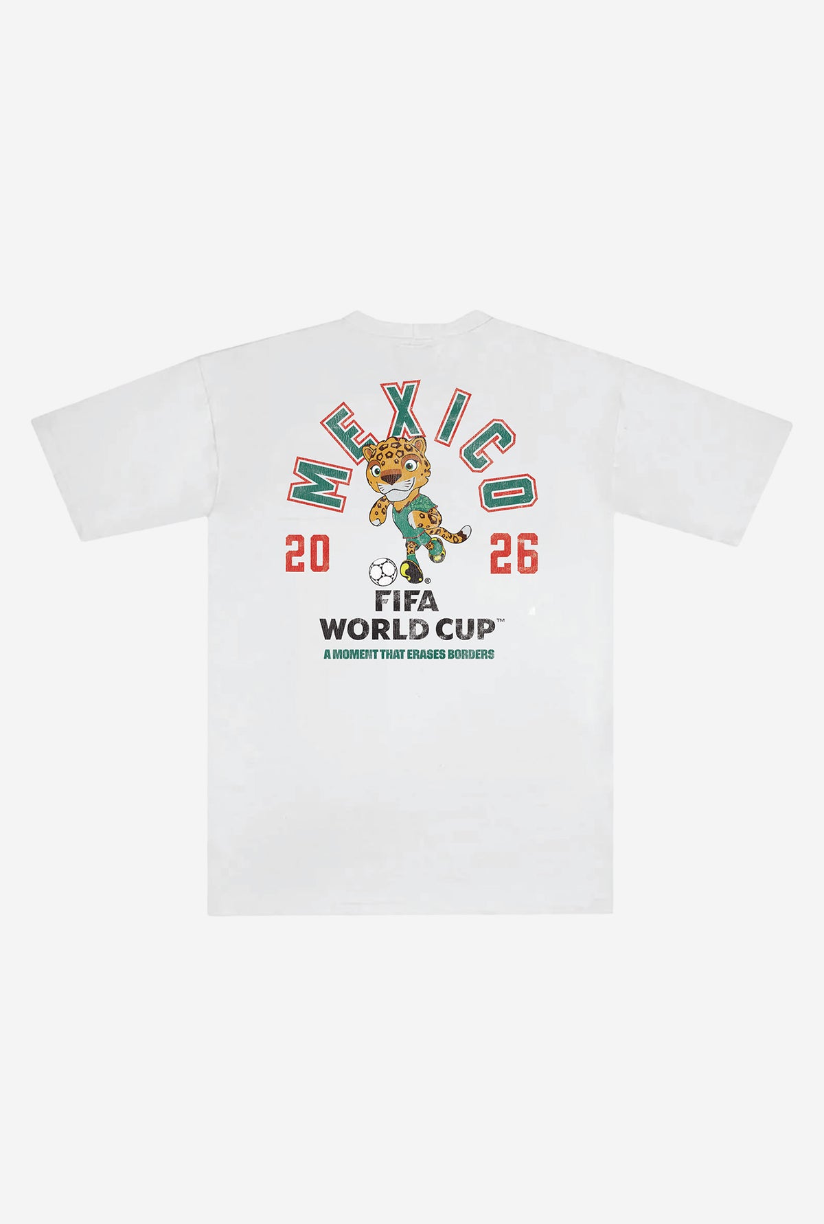 FIFA World Cup 2026™ Mexico Mascot Heavyweight T-Shirt - White