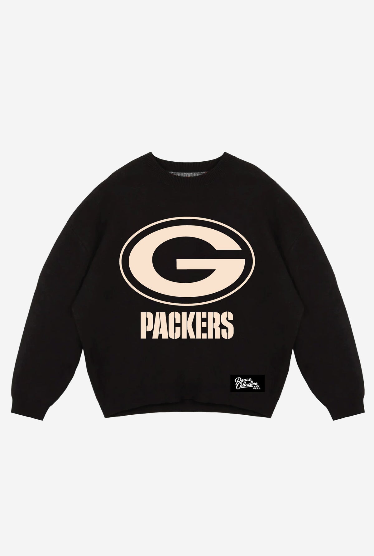 Green Bay Packers Knit Sweater - Black