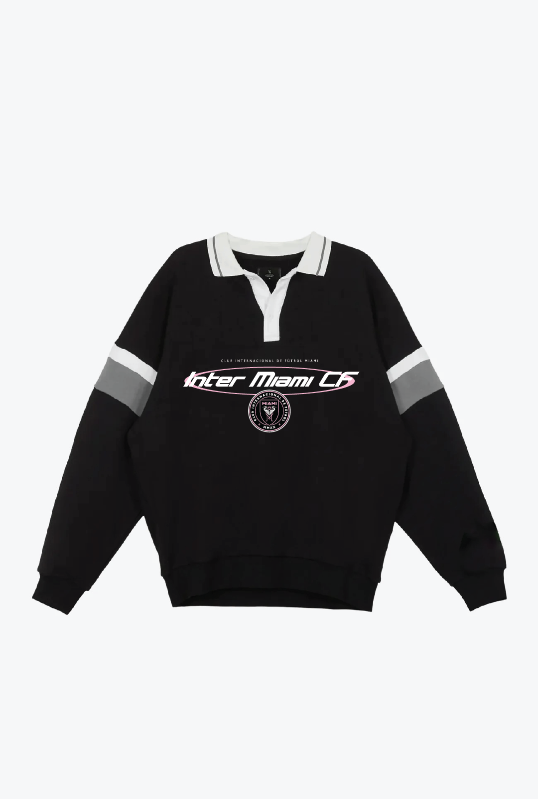 Inter Miami CF Oversized Rugby - Black / Grey