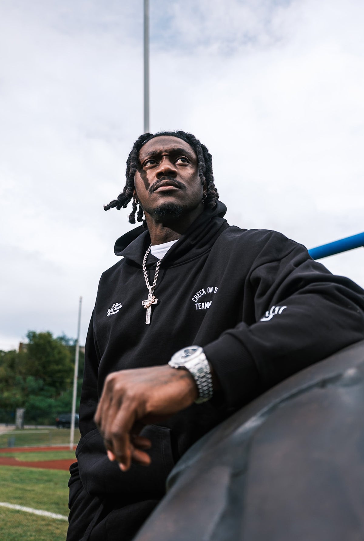 P/C x AJ Brown SuperHeavy™️ Hoodie - Black