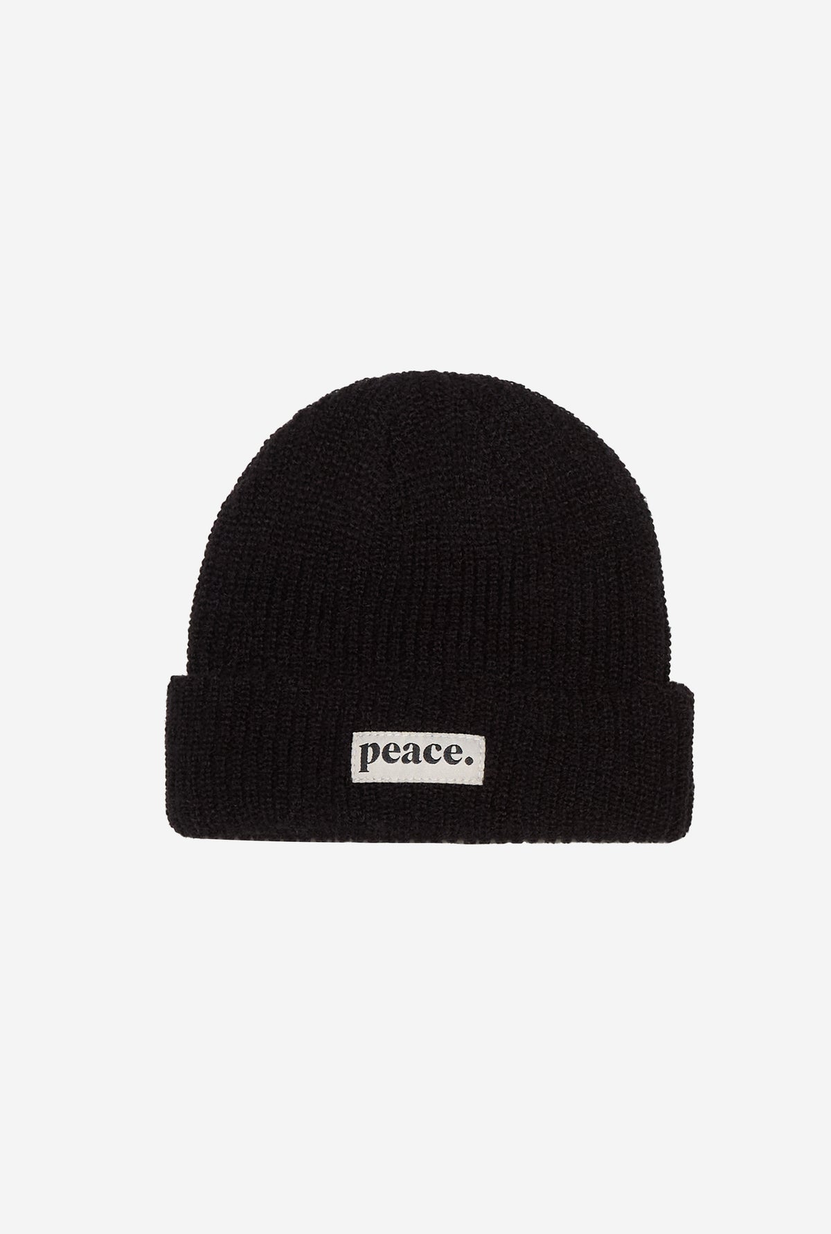 Peace Beanie - Black