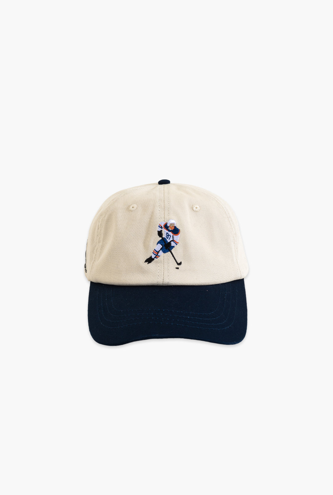 Connor McDavid Two Tone Dad Cap - Navy / Ivory