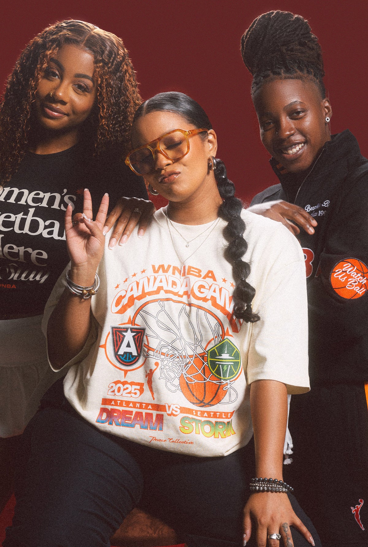 WNBA Canada Game Day Heavyweight T-Shirt - Ivory