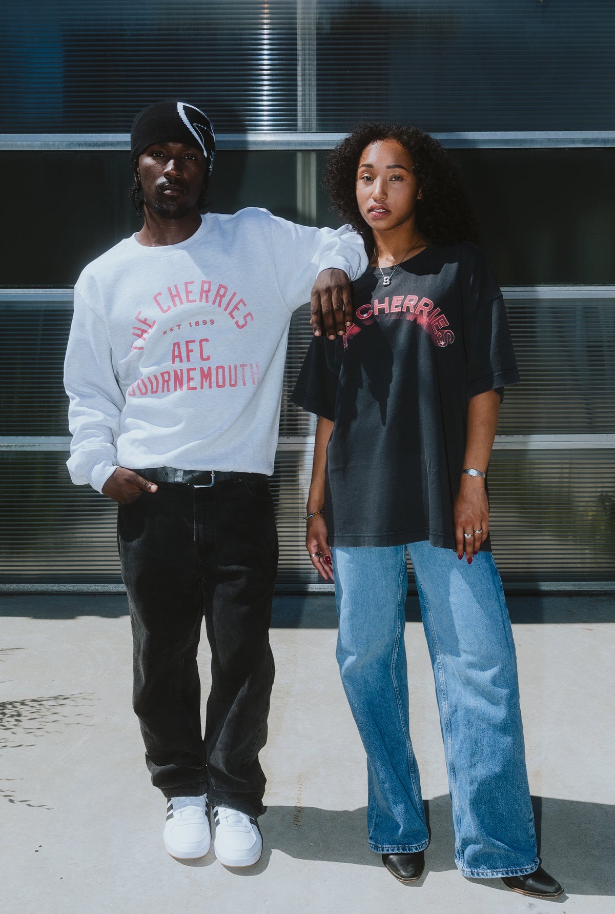 AFC Bournemouth Heavyweight Crewneck - Ash