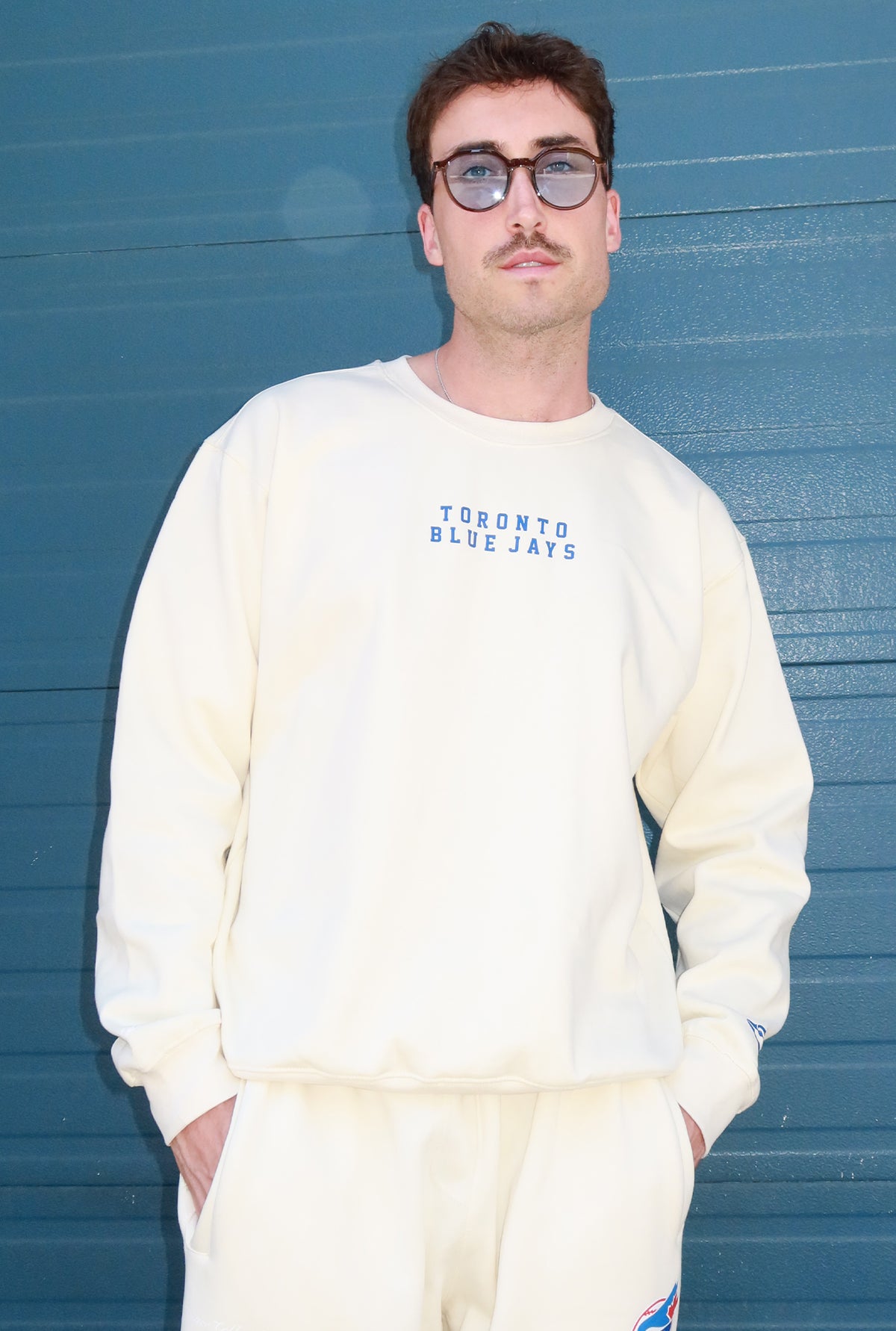 Toronto Blue Jays Spirit Crewneck - Ivory