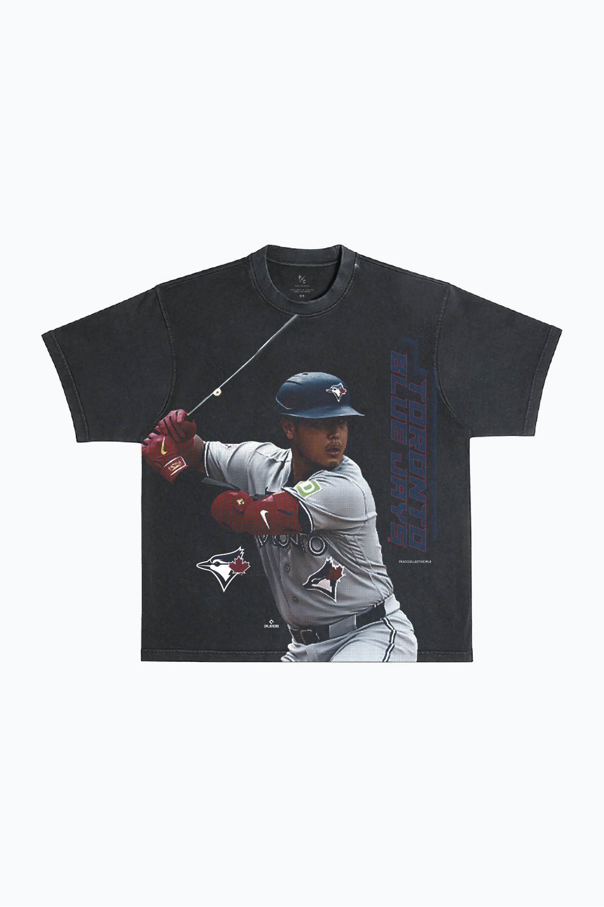 Kazuma Okamoto Heavyweight Garment Dyed T-Shirt - Black