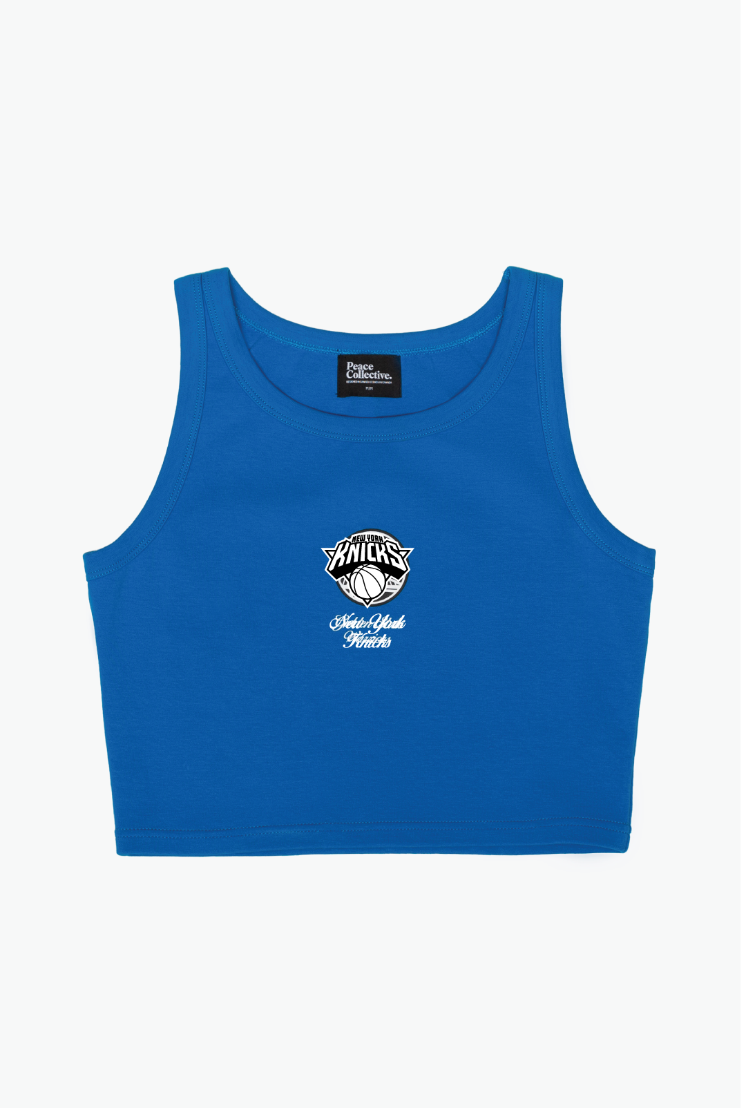 New York Knicks Cropped Tank - Royal