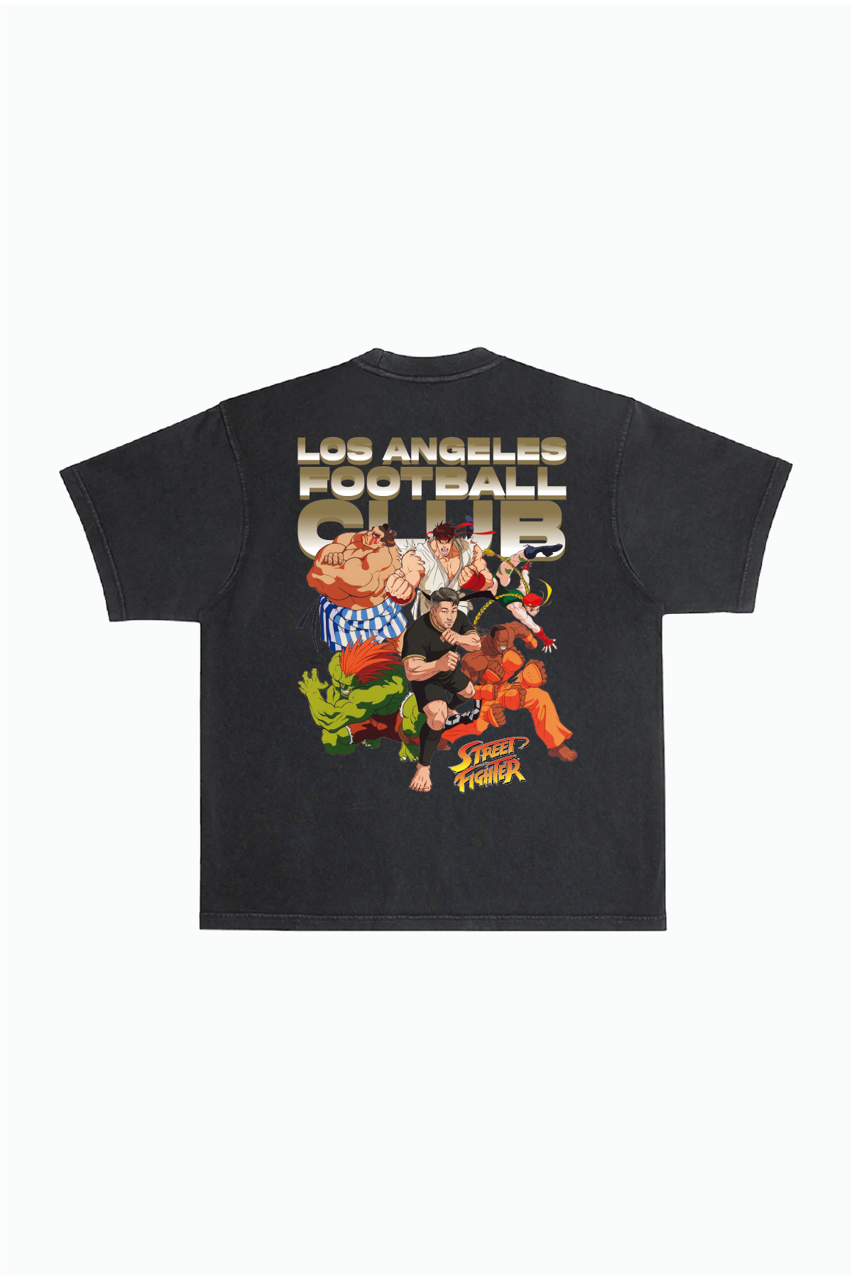 Los Angeles FC x Street Fighter All Fighters Premium T-Shirt - Black