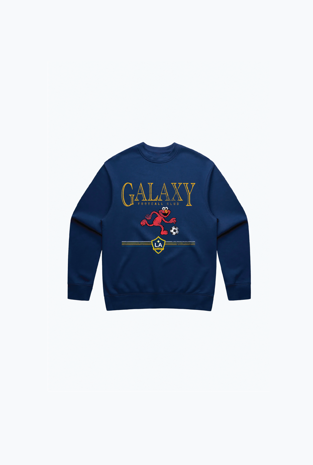 Los Angeles Galaxy x Sesame Street Dribble Kids Crewneck - Navy