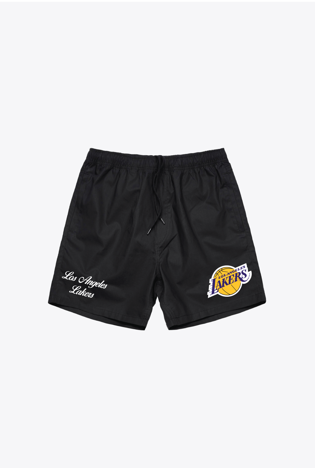 Los Angeles Lakers Board Shorts - Black