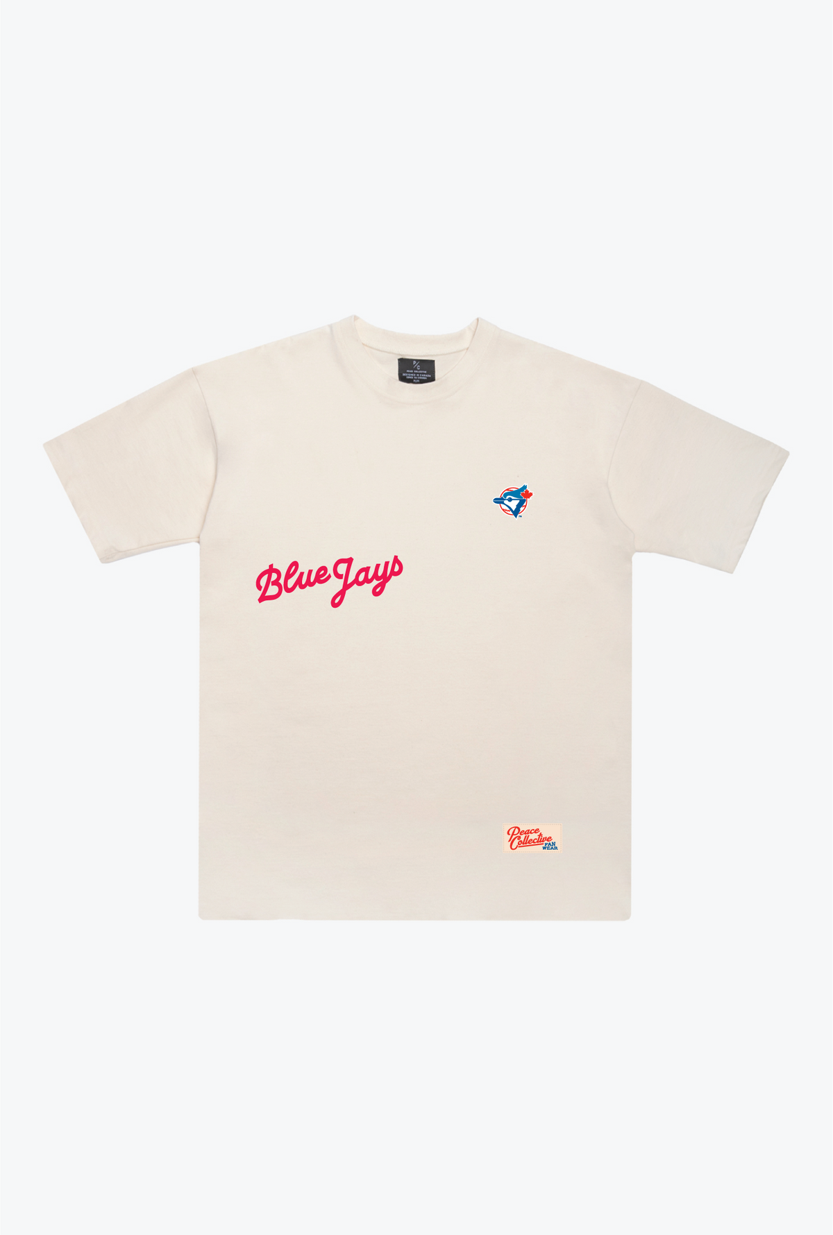 Toronto Blue Jays '92/'93 Champions Heavyweight T-Shirt - Ivory