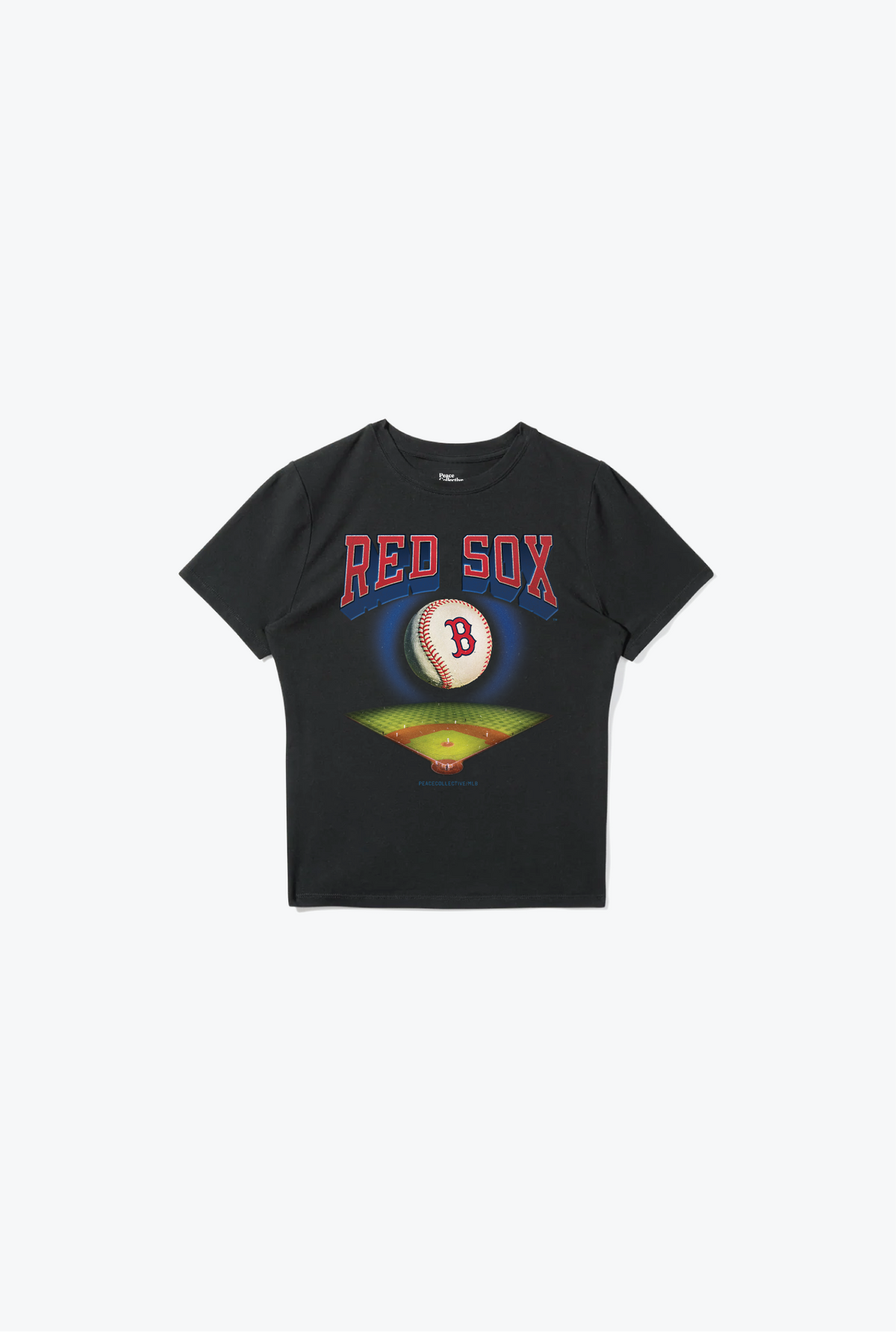 Boston Red Sox Field Baby Tee - Black