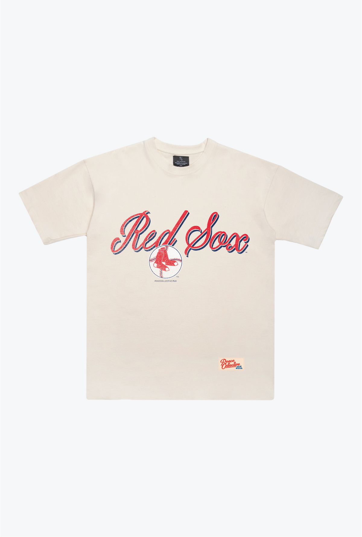 Boston Red Sox Vintage Heavyweight T-Shirt - Ivory