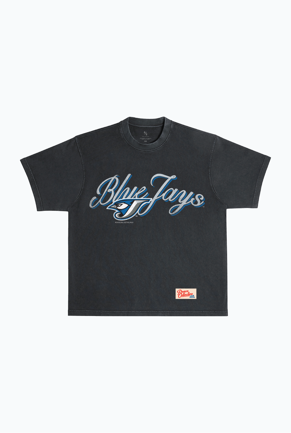 Toronto Blue Jays 2004 Heavyweight Garment Dyed T-Shirt - Black