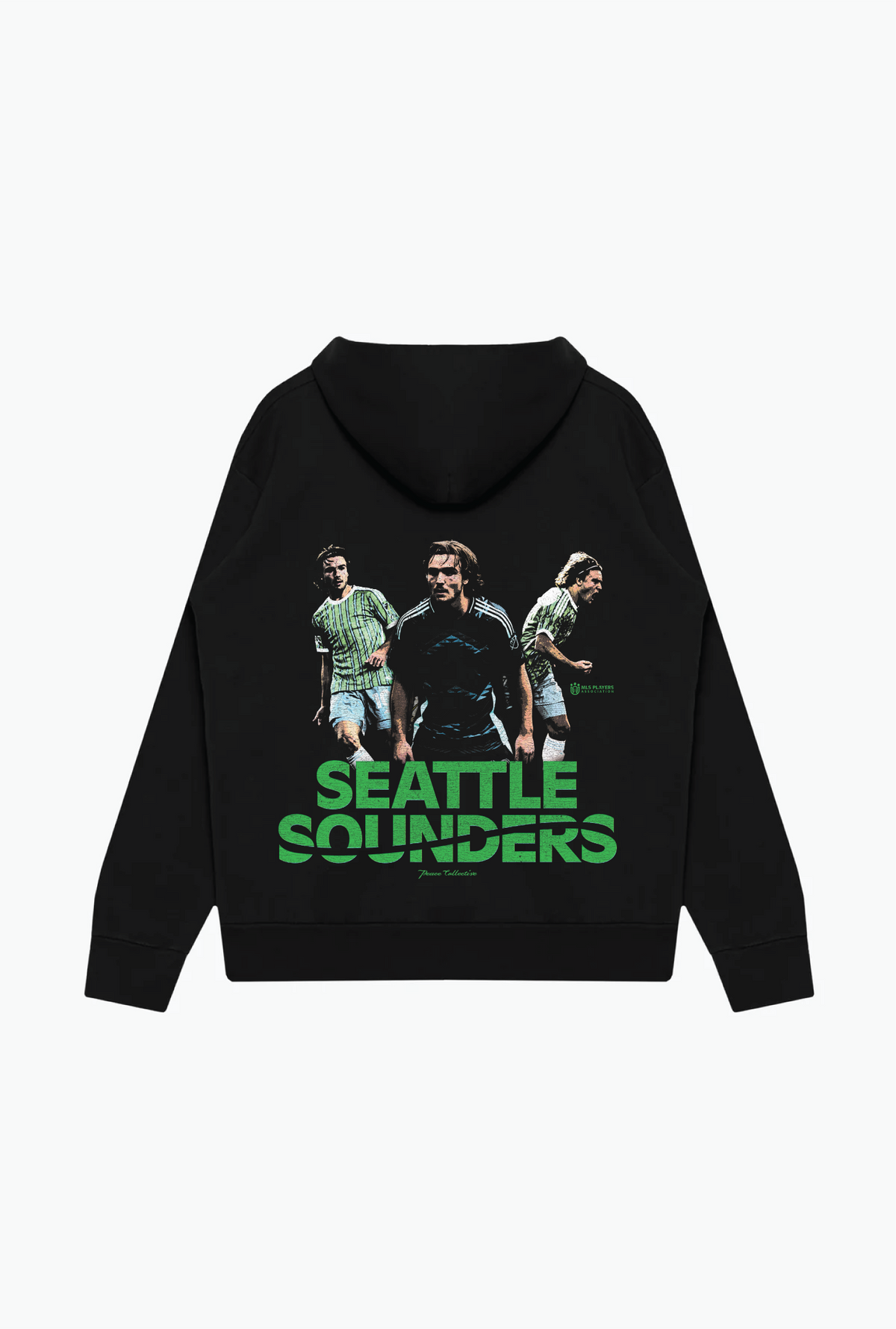 Pedro de la Vega Vintage Heavyweight Hoodie - Black