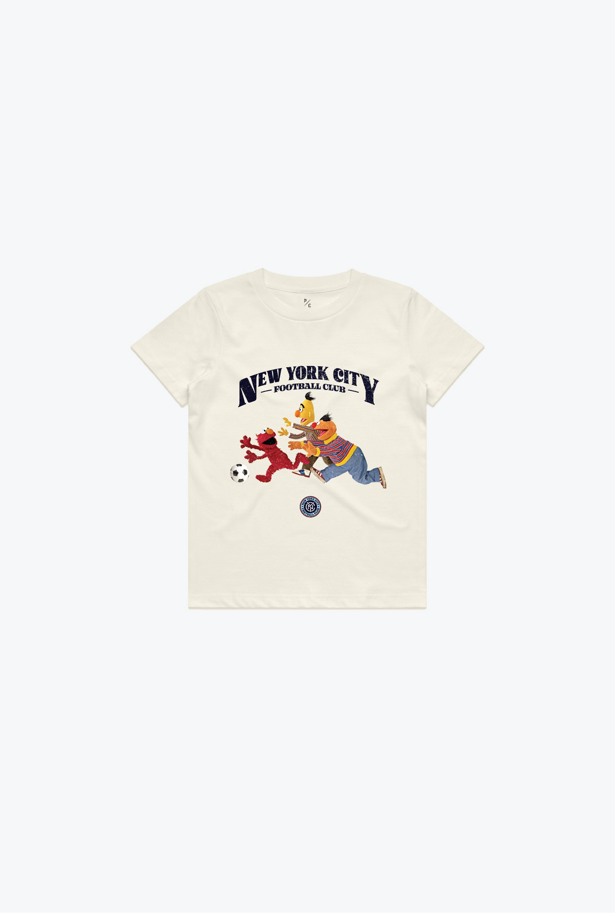 New York City FC x Sesame Street Chase Kids T-Shirt - Ivory