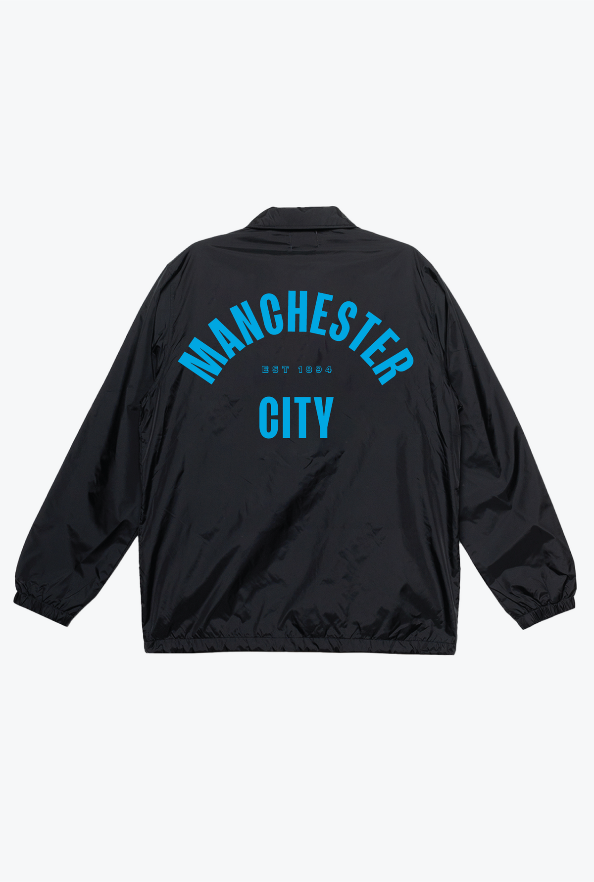 Manchester City FC Coach Jacket - Black