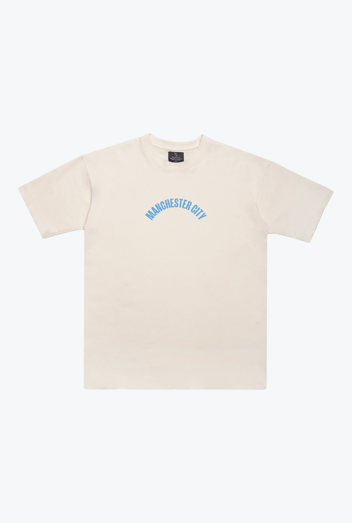 Manchester City FC Heavyweight T-Shirt - Ivory