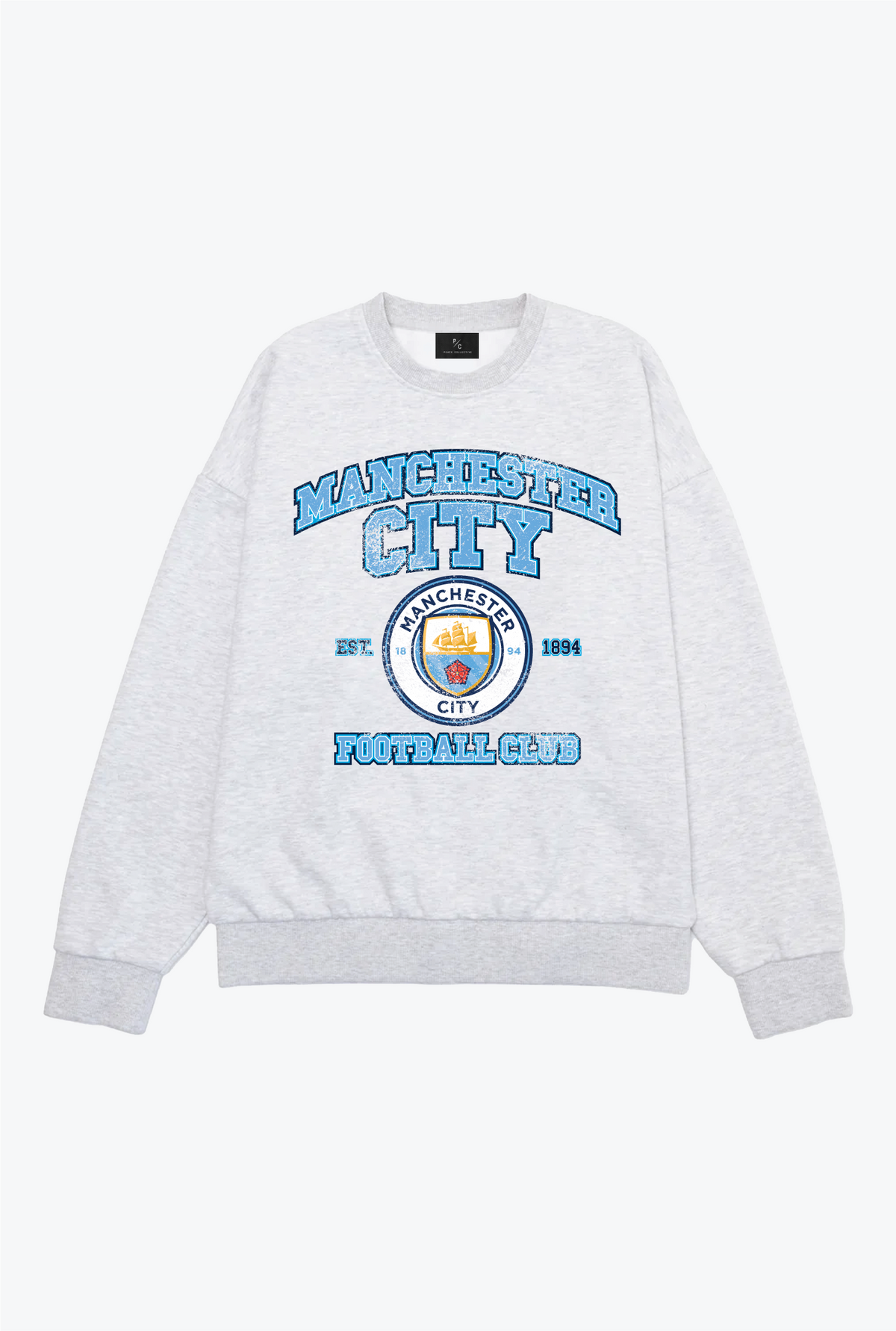 Manchester City FC Crewneck - Ash